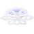 Потолочная светодиодная люстра Ambrella light Acrylica Original FA3929