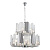 Подвесная люстра iLamp Dolce 15571-12 CR+MULT