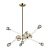 Подвесная светодиодная люстра Odeon Light Modern Kliff 5426/54CL