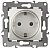 Розетка ЭРА 12 2P E Schuko со шторками 16A 250V 12-2102-15 Б0019326