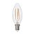 Лампа светодиодная филаментная Uniel E14 9W 4000K прозрачная LED-C35-9W/4000K/E14/CL PLS02WH UL-00005161