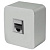 Розетка компьютерная RJ-45 Stekker София серебро MST00-20-03 49324