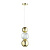 Подвесной светодиодный светильник Odeon Light Crystal 5008/7LA