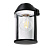 Уличный настенный светильник Arte Lamp Minchir A8306AL-1BK