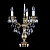 Настольная лампа Artglass Amber III. Polished CE