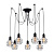 Подвесная люстра Arte Lamp A1109SP-7BK