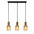 Подвесной светильник Escada Rain 10189/3S Brass
