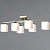 Светильник потолочный Illumico IL0617-6CSQ-25 GD NAPLES