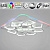 Люстра Reluce 09211-0.3-600 White