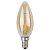 Лампа светодиодная филаментная ЭРА E14 5W 2700K золотая F-LED B35-5W-827-E14 gold Б0027939