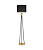 Торшер Lumina Deco Belforte LDF 5527 GD+BK