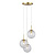 Подвесная люстра Toplight Alyse TL1215H-03TR