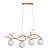 Подвесная люстра Arte Lamp Eltanin A3422SP-4GO