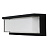 Уличный настенный светодиодный светильник Arte Lamp Ferro A5224AL-1BK