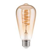 Лампа светодиодная филаментная Elektrostandard E27 8W 3300K прозрачная a048391