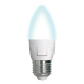 Лампа светодиодная диммируемая Uniel E27 7W 4000K матовая LED-C37 7W/4000K/E27/FR/DIM PLP01WH UL-00004295