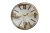 79MAL-5846-51G Часы настенные с разводами цвет золото 51см