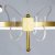 Подвесная светодиодная люстра Arte Lamp Darcy A2187LM-3GO