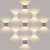 Уличный настенный светодиодный светильник Elektrostandard 1548 Techno LED Winner серый a038411