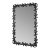 Зеркало Runden Ящерицы черные прямоугольное V20015